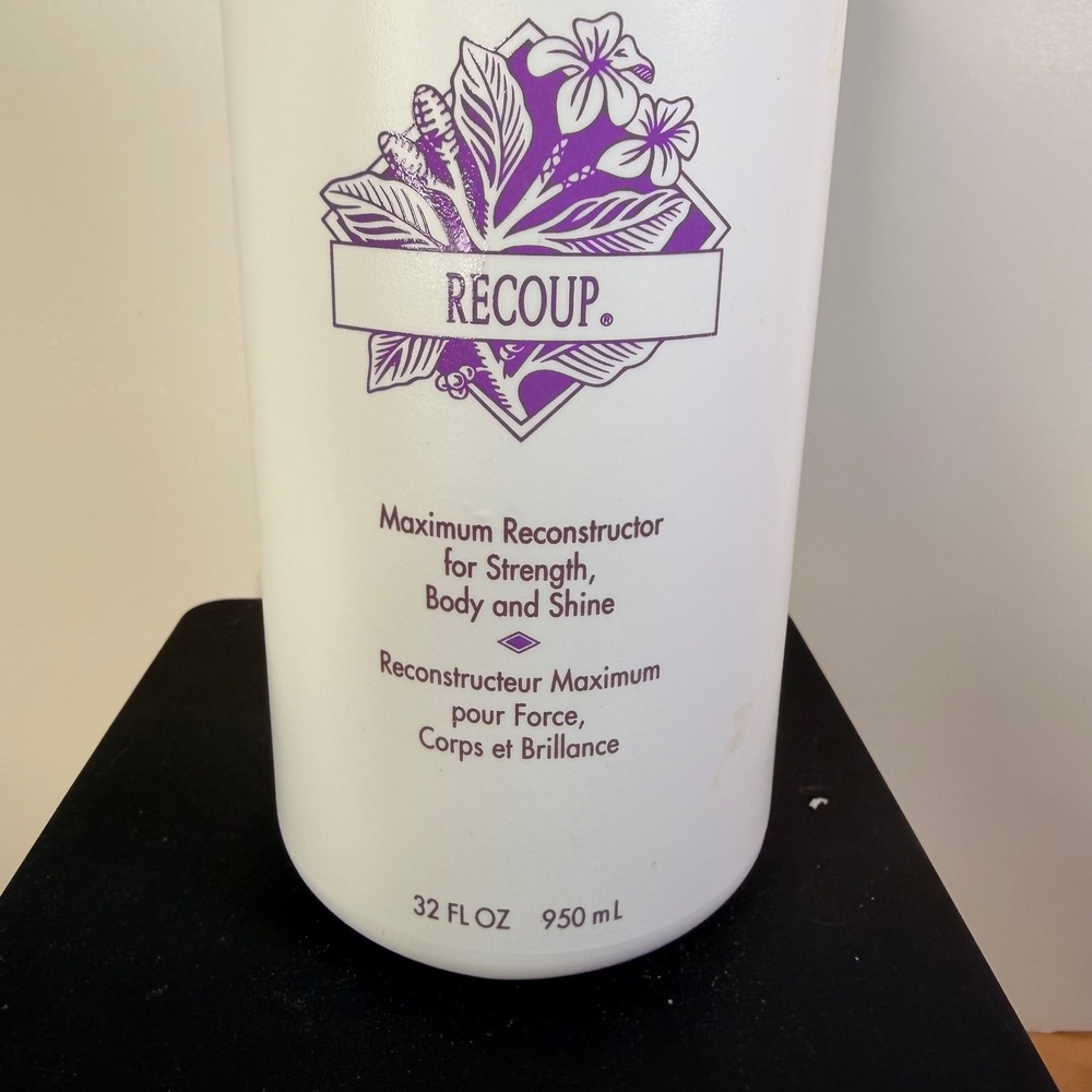 ABBA Recoup Maximum Reconstructor Hair Strength Body Shine 32oz 950mL Vegan USA